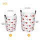 thumbnail image 3 of Fotbe Heartbeat Symbol Cesto de Ropa con Asas, Cesto Impermeable de Gran Capacidad, Bolsa de Lavado para Dormitorio, Cesto de Ropa con Ruedas y Asas-Medium, 3 of 6