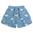 thumbnail image 1 of Pantalones cortos con estampado 3D para hombre y mujer, Shorts deportivos para gimnasio, entrenamiento, correr, de malla, de secado rápido, 1 of 5