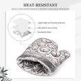 thumbnail image 4 of Sikiie Cute Baseball Oven Mitts and Pot Holders Set, Kitchen Oven Glove High Heat Resistant with Non-Slip Silicone Surface for Cooking, 4 of 7