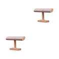 thumbnail image 4 of Baohd Jewelry Display Rack | Showcase Bracelet Collection Durable And Eco-friendly Wood Bracelet Display Display Stand Light Grey 2Set, 4 of 6