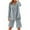 Gray, variant on UAMVSH Women Button down Two Piece Sets Plus Size Cotton Linen Long Sleeve Shirts and Drawstring Bermuda Shorts Beach Outfits(X-Large,Yellow 1)