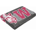 thumbnail image 6 of Indiana Wesleyan University Logo Fleece Blanket, Very Soft Microfiber Flannel Blanket for Couch Warm and Cozy for All Seasons, 6 of 8