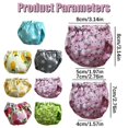 thumbnail image 3 of Nallwabiu Reusable Hamster Diapers, Adjustable Small Pet Pants for Sugar Gliders, Ferrets, Rabbits & Squirrels, Washable Indoor Cage Travel Accessory, 3 of 6