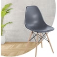 thumbnail image 2 of Set de 4 Sillas Ellen de comedor u oficina color Negro, 2 of 8
