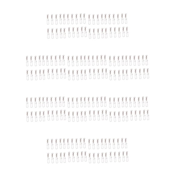 Riwesomey Precio asequible 20x y nivel profesional - Giratorio de pesca Surtido duradero Giratorio de rodamiento de bolas Conveniente 1 fuerza de 1-fuerza de tracción17kg 10piezas