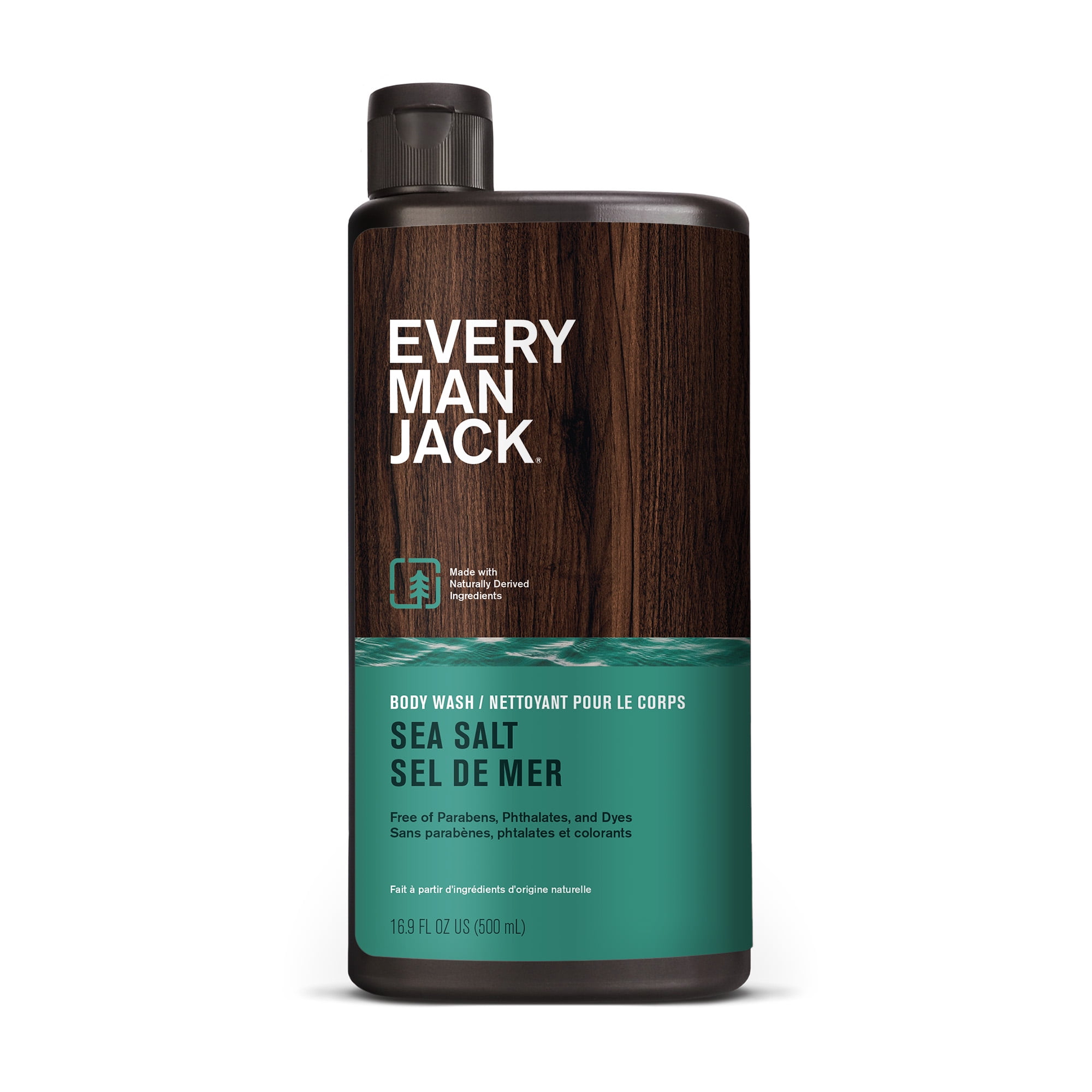 Every Man Jack Nettoyant pour le corps - sel de mer 500mL