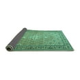 thumbnail image 2 of Ahgly Company Indoor Round Persian Turquoise Blue Traditional Area Rugs, 8' Round, 2 of 4
