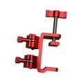 thumbnail image 4 of de pesca Soporte para sombrilla Accesorios de pesca Marco para sombrilla Fácil instalación Soporte portátil para caña de pescar para viajes Rojo, 4 of 7