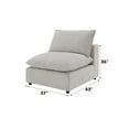 thumbnail image 2 of Acme Furniture Marisa Modular Armless Chair in Beige Boucle, 2 of 6