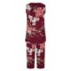 thumbnail image 5 of Conjunto de Ropa de Salón para Mujer Cuello Redondo Blusa sin Mangas Sólida Y Pantalones Cortos de Cintura Elástica Pantalones, Pantalones Cortos de Verano para Mujeres, 5 of 7