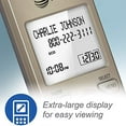 thumbnail image 5 of Atandampt El52213 2Handset Expandable Cordless Phone With Answering System Andamp Extralarge Backlit Keys, 5 of 12