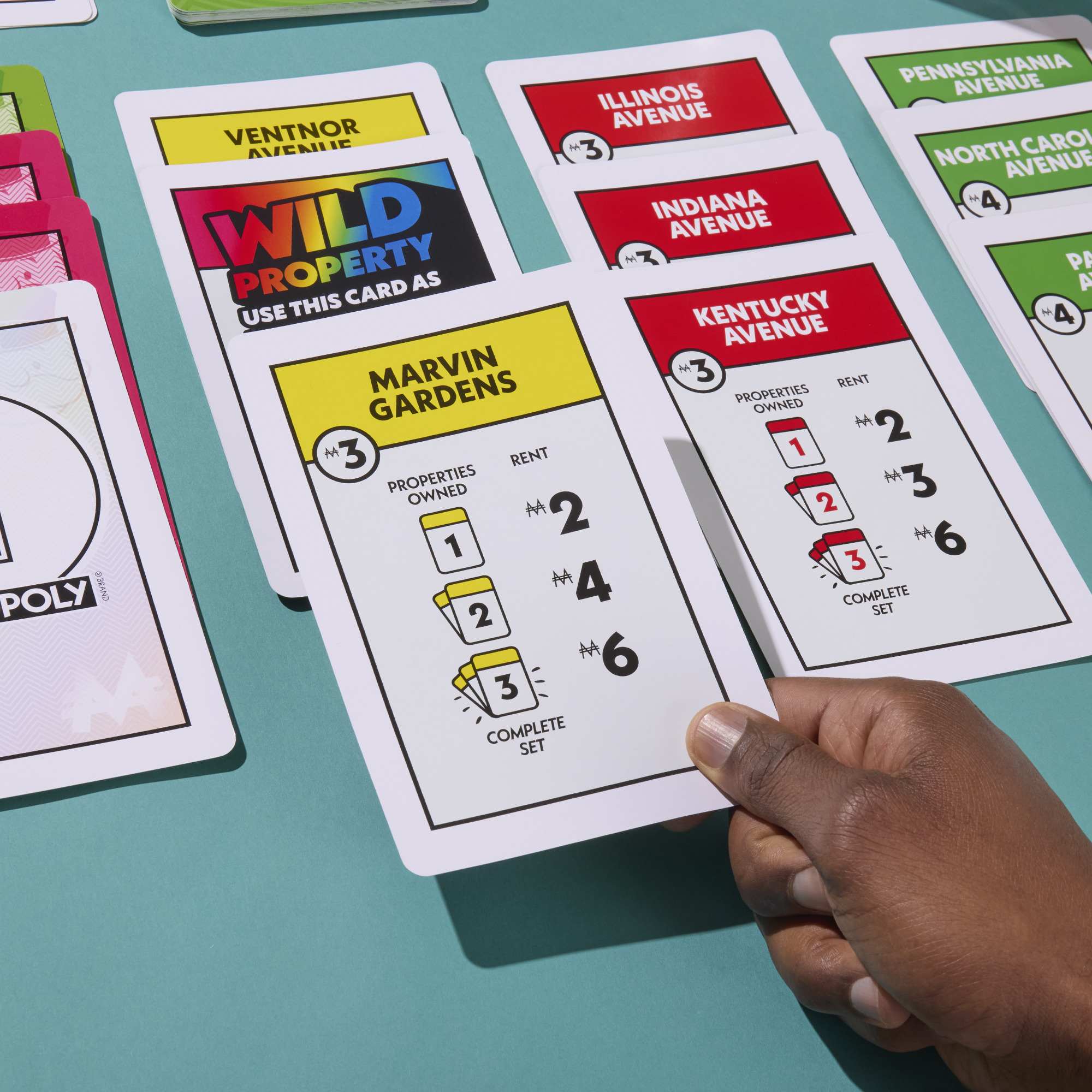 Monopoly Big Deal Card Game with Oversized Cards photo 4