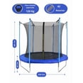 thumbnail image 2 of Trampolin Brincolin 08 Pies 2,44 m Con Red de Seguridad y Estructura de Acero, 2 of 5