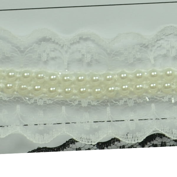 Expo 10 yards of Mischa Elegant Victorian Pearl Lace Trim 1 1/2"