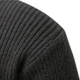 thumbnail image 4 of Vedolay Sweaters for Young Men Long Sleeve Slim Knitted Sweaters Tops for Men Fall Black,L, 4 of 5