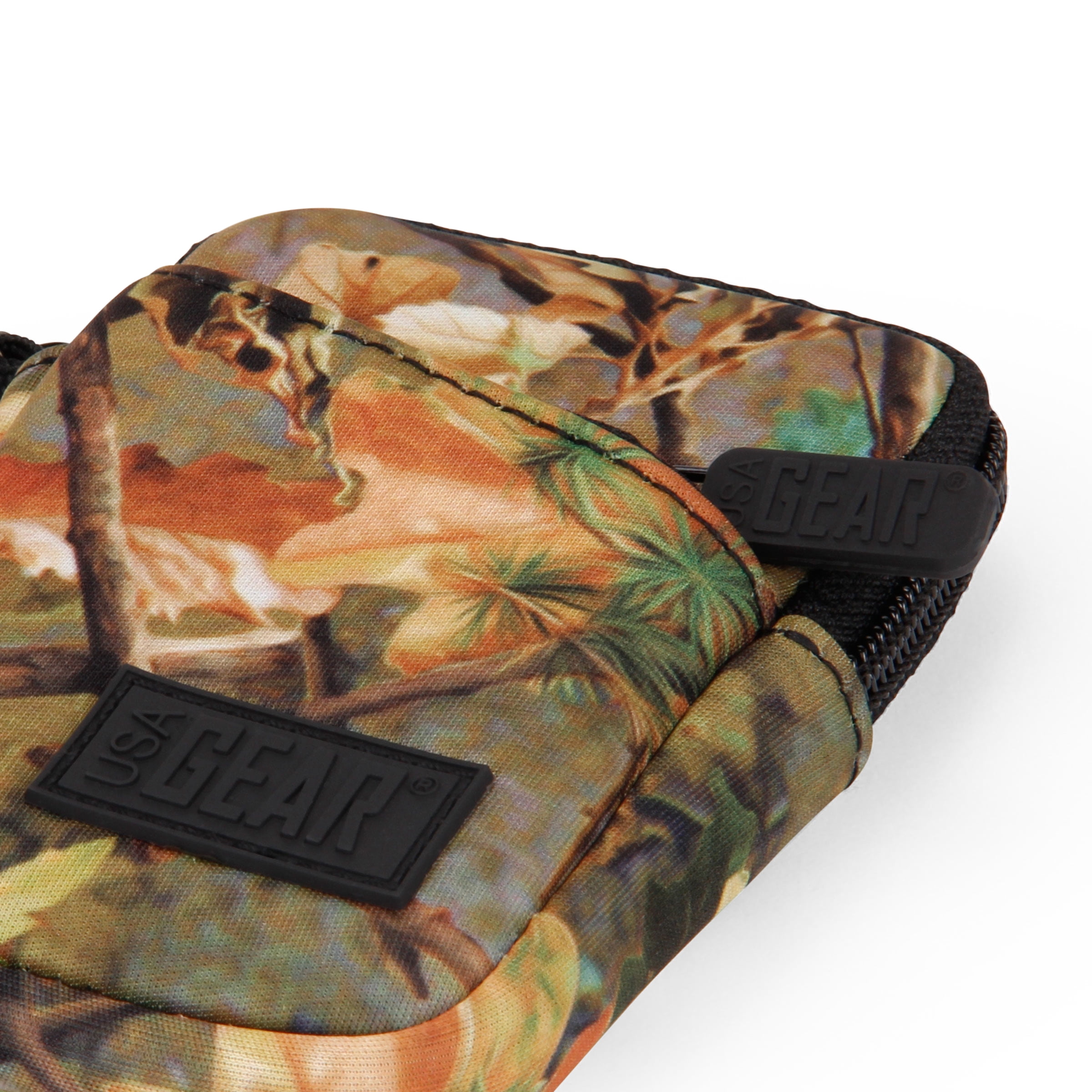 USA Gear Compact Camera Case Bag, Camo Woods
