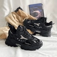thumbnail image 4 of Zapatos de correr para hombre, ligeras y gruesas, con cordones para primavera, verano y otoño Wdftyju Tenis De Mujer Tenis De Hombre, 4 of 9