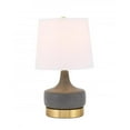 thumbnail image 1 of Elégant Decor TL3051BR Verve 1 Lampe de Table en Laiton Léger, 1 of 4