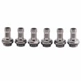 thumbnail image 1 of Pomya 6 PCS Two-Touch Fitting G1/4 Thread Barb Connector With Silicone Ring For PC Water Cooling Tube, 1 of 8