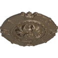 thumbnail image 3 of Ekena Millwork 16 1/2"OD x 2 3/8"P Southampton Ceiling Medallion, Hand-Painted Warm Silver, 3 of 6