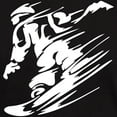 thumbnail image 3 of CafePress - SNOWBOARDING! Dark T Shirt - Men's Classic Graphic Cotton T-Shirt, 3 of 4