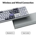 thumbnail image 3 of Teclado Keychron Q6 Pro inalámbrico Bluetooth de tamaño completo gris, 3 of 9