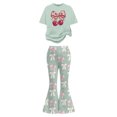thumbnail image 4 of MuXiKeJi Clothes 4t girls red valentine outfit,Toddler Girl Clothes 4t Graphic Print Trendy Hoodie Pullover Tops Sweatshirt Pants 2pcs Clothing Casual Set, 4 of 5