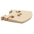 thumbnail image 3 of 2x5PCS Puente de Violín de Madera de Arce para Accesorio de Violín de Violín de Tamaño Completo 4/4 Sunnimix Puente de violín de madera de arce, 3 of 8