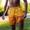 thumbnail image 4 of Y2K Pantalones cortos de gimnasio para hombres y mujeres con estampado 3D de cruz de ángel, pantalones cortos deportivos casuales de malla de secado rápido,, 4 of 5