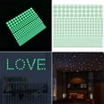 thumbnail image 6 of Diy Glow In The Dark Wall Stickers Luminous Fluorescent Round Dot PVC, 6 of 10