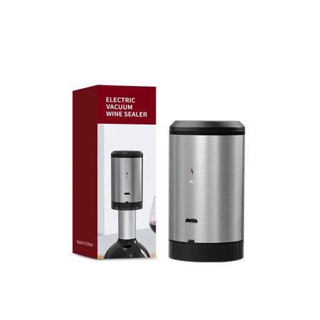 

Growment Wine Sealer Vacuum Pump Anti-Pour Detecion Electric Wine Saver Wine Vacuum Stopper Wine Bottle Sealer Bar Accessories
