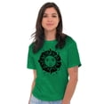 thumbnail image 4 of Celestial Sun Symbolic Spirit Animal Women's Graphic T Shirt Tees Brisco Brands X, 4 of 6