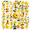 4A, variant on Cartoon Lemon Theme Stickers, Waterproof Lemon Theme Sticker for Water Bottle Laptop Phone Cases Planner Skateboard Luggage Helmet Party Favor Decor, Ideal for Adults Teens Teacher Rewards