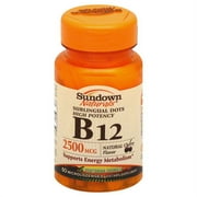 Sundown B-12 2500 mcg Tablets 50 Each