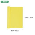 thumbnail image 3 of Crepe Paper, 8.2ft x 20 Inch /250 x 50cm Soft Wide Crepe Paper Streamer Sheet, Decorative Craft Streamer [Lemon Yellow], 3 of 7
