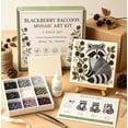 thumbnail image 4 of 1 PCS Woodland Mosaic Art Diy Kit, 2026 New Beginner Friendly Forest Animal Mosaic Craft Set, Complete Tile Supplies, Handmade Cottagecore Home Decor & Unique Holiday Gift for Nature Lovers(Raccoon), 4 of 7