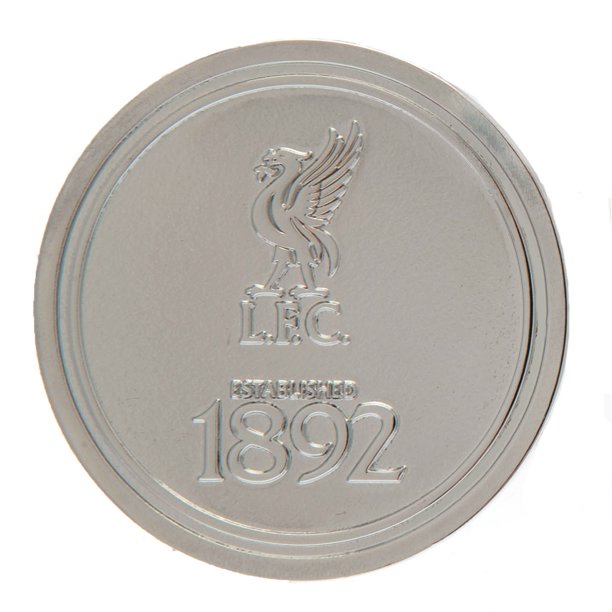 Liverpool FC - Insignia del Coche Diseño Escudo (Plateado)