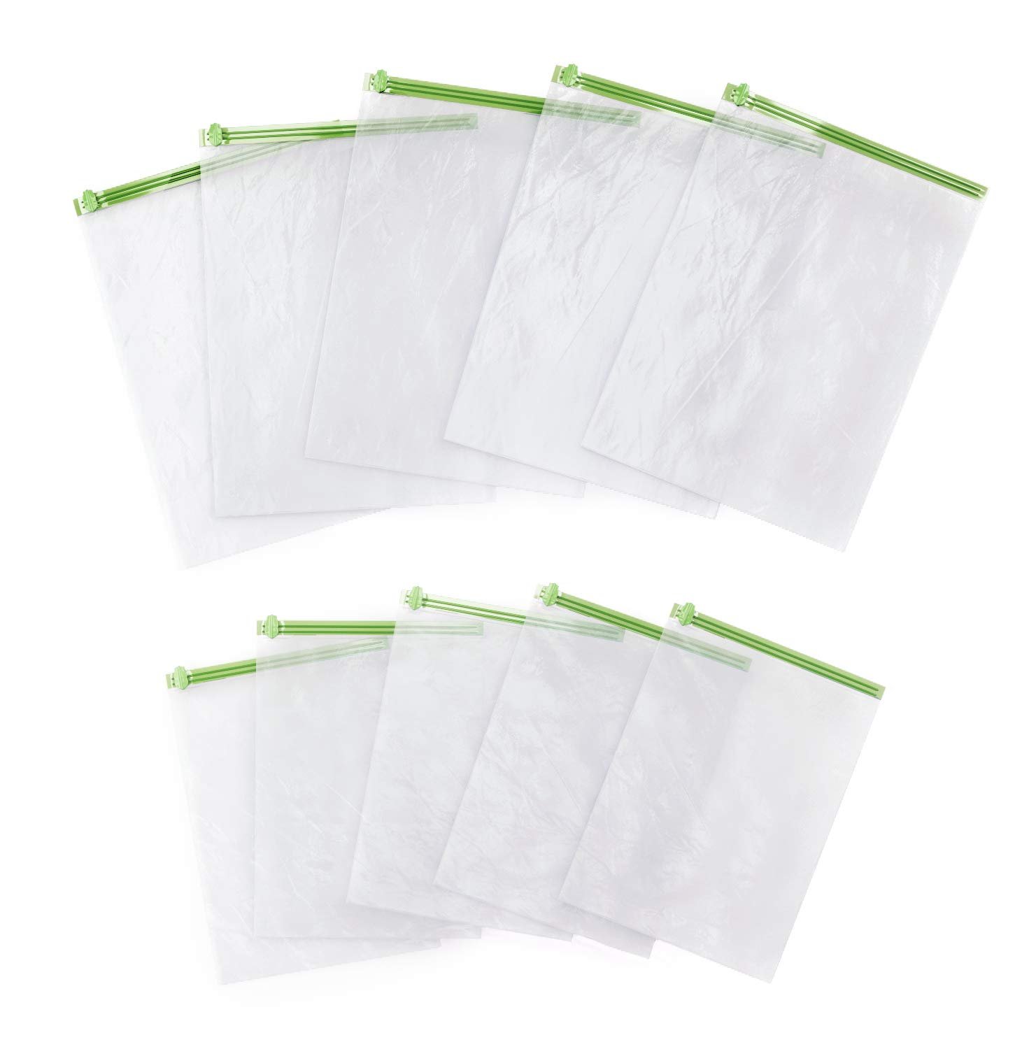 Acrodo Space Saver Travel Bags for Clothes 10pack for Compression