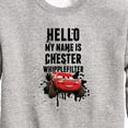 thumbnail image 3 of Disney's Cars - Chester Whipplefilter - Toddler And Youth Crewneck Fleece Sweatshirt, 3 of 5