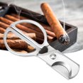 thumbnail image 1 of Cigar Scissors, Doubleedged Cigar Scissors Pocket Cigar Scissors Convenient To Carry Durable In Use High Strength  For Home For Outdoors For Travel For Office, 1 of 8