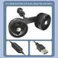thumbnail image 7 of XGFHYJEH Car Fan, Fan for Car, Portable Fan for Car, Car Fan for Dashboard, Car Fans that Blow Cold Air, Car Fans for Cooling inside a Car, 7 of 7