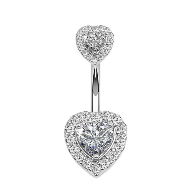 Iumwxz Belly Button Updated S Urgical Steel Belly Button Rings With Properly