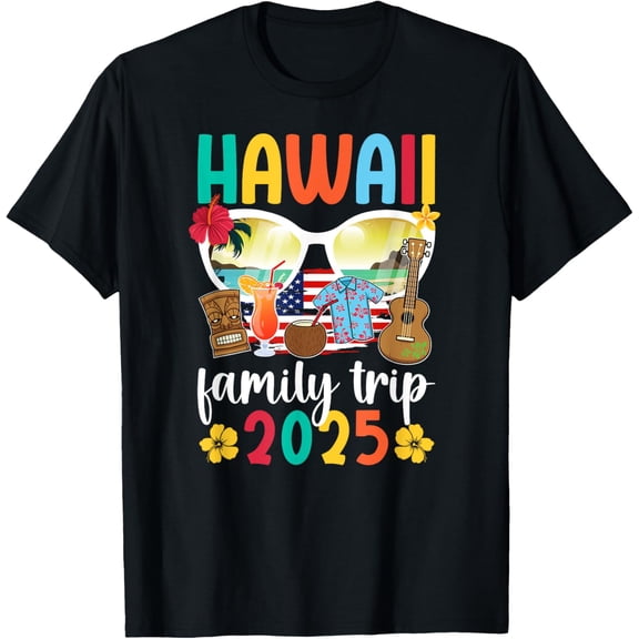 Exquisite and comfortable-Hawaii Family Trip 2025 Vacation Hawaii Travel Family T-Shirt