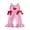 Pink, variant on Kids Toddler Baby Girls Back to School Outfit Pre Kindergarten Outfits Summer Plaid Romper Overalls Clothes Apple Embroidery Sleeveless Square Neck Bell Bottoms Jumpsuit Overall