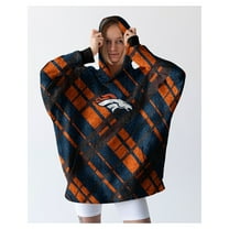 Pegasus Denver Broncos 34" x 34" Digital Dash Sherpa Hooded Fan Cape