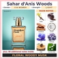 thumbnail image 2 of Seamless Hold Sahar Woods Powdery Woody Floral Perfume for Women Parfum | Inspired Luxury Fragrance | Long-Lasting Premium Scent - 1 oz (30 ml), 2 of 6