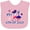 AD-Pink, variant on Inktastic My 1st 4th of July with Stars and Cupcake Boys or Girls Baby Bib