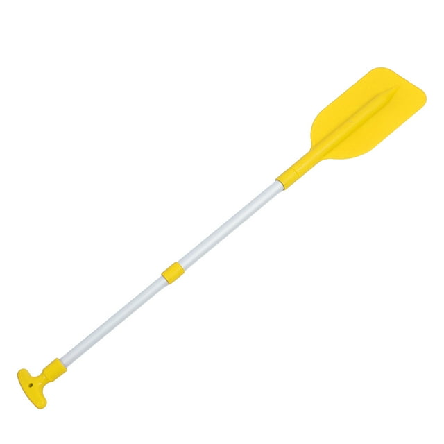 Canoe Paddle, Boat Paddle Plastic Blade for Fishing Red,Yellow,Black