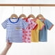 thumbnail image 2 of Camiseta para niños, ropa para niños, manga corta, algodón de verano, Top de dibujos animados para hombres y bebés, nuevo estilo coreano para niñas, 2 of 6