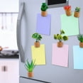 thumbnail image 4 of Plant Fridge Magnet, 14PCS Plastic Cute Refrigerator Magnet, Miniature Succulent Home Decor for Adults Kids, 4 of 10
